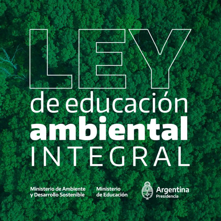 Se promulgó la ley de educación ambiental integral