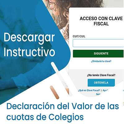 Declaración del Valor de las cuotas de Colegios – Secretaria de Comercio