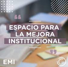 Espacio de Mejora Institucional (EMI) Noviembre-Diciembre 2021