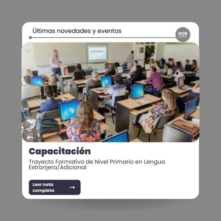 DGEGP – Convocatoria a reunión por la nueva normativa sobre trayecto formativo de nivel primario en lengua extranjera/adicional y certificaciones
