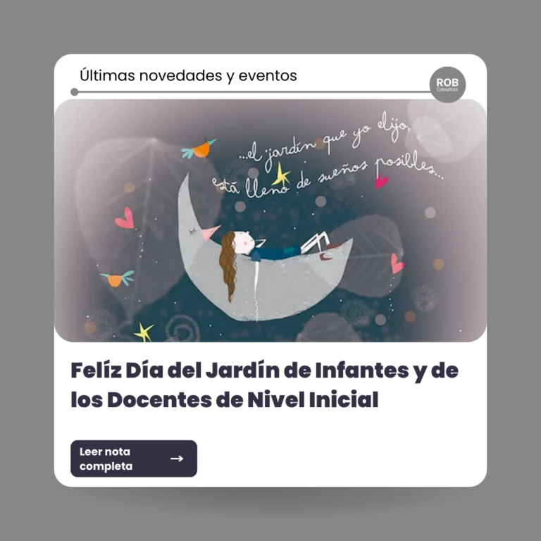 Dia de jardin de infantes