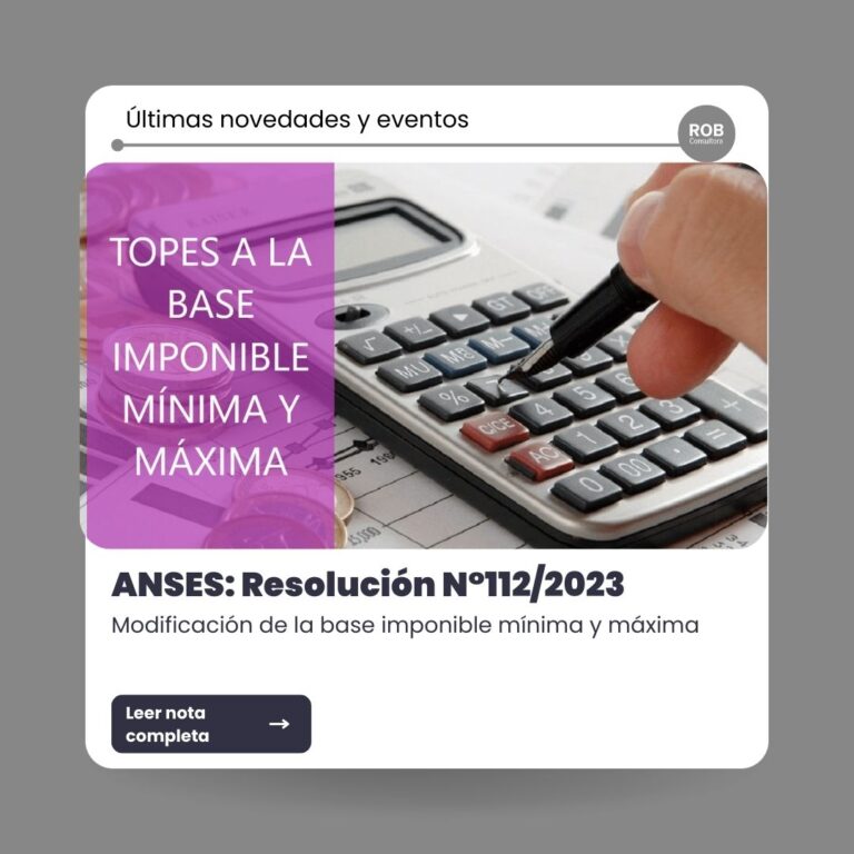 ANSES Resolución Nº 112/2023