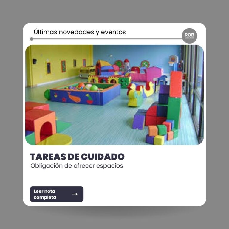Tareas de cuidado