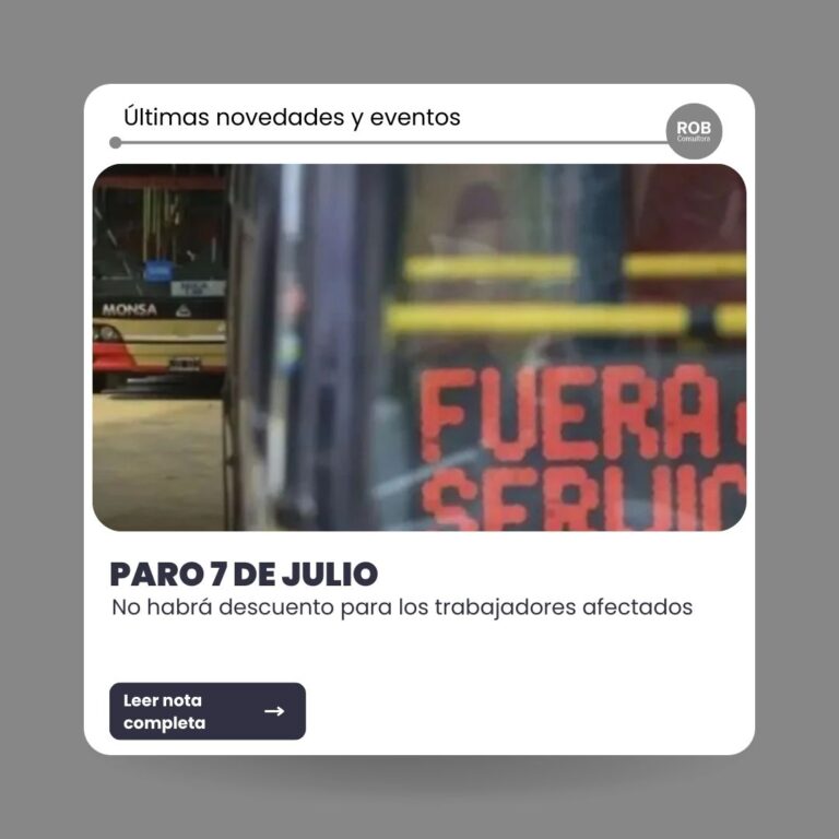 Paro 7 de julio
