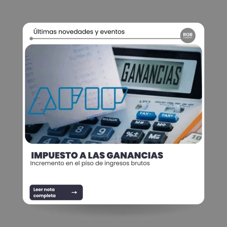 Impuesto a las ganancias