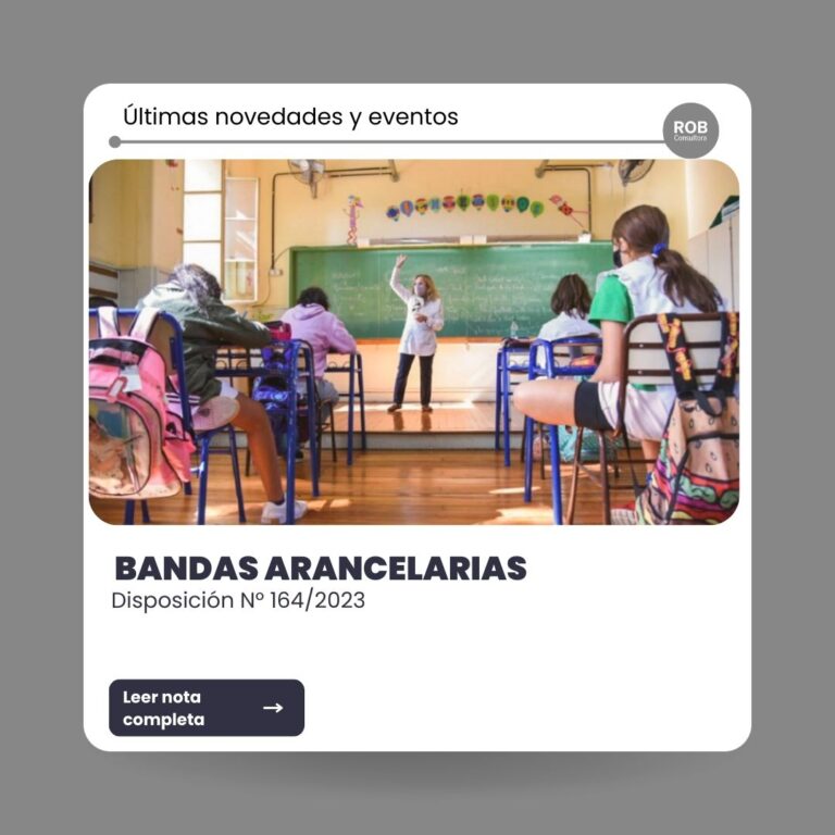Bandas arancelarias