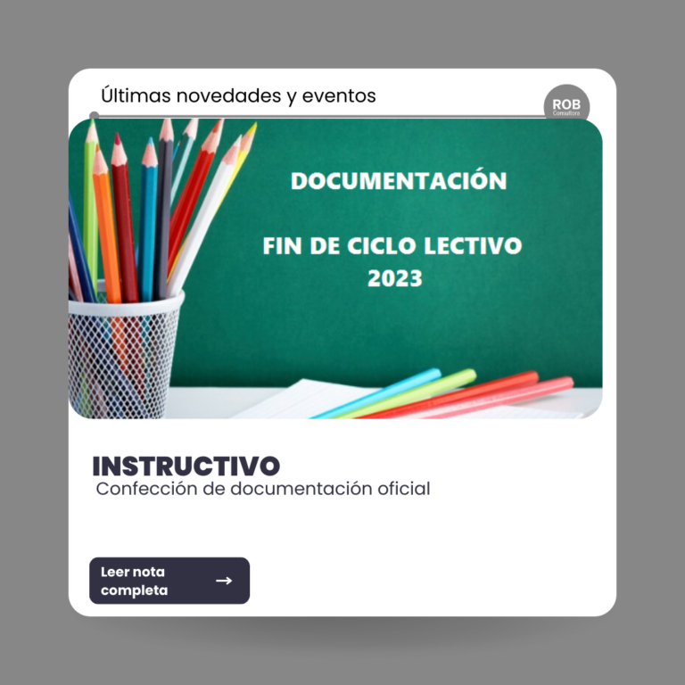 Documentación oficial 2023