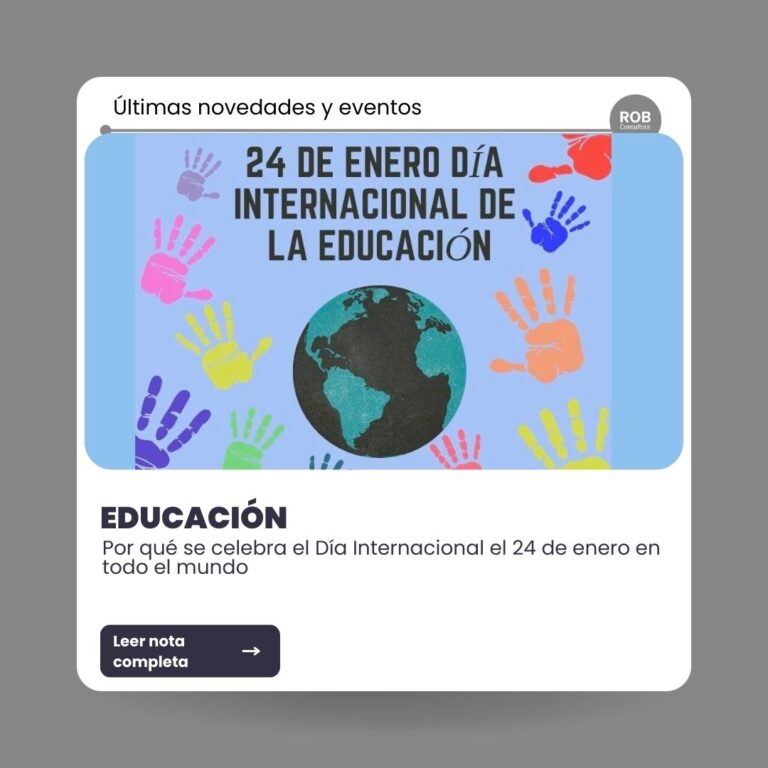 DÍA INTERNACIONAL DE LA EDUCACIÓN, EL MOTIVO POR EL QUE SE CELEBRA EL 24 DE ENERO EN TODO EL MUNDO Y CUÁL ES EL FIN DE LA CONMEMORACIÓN