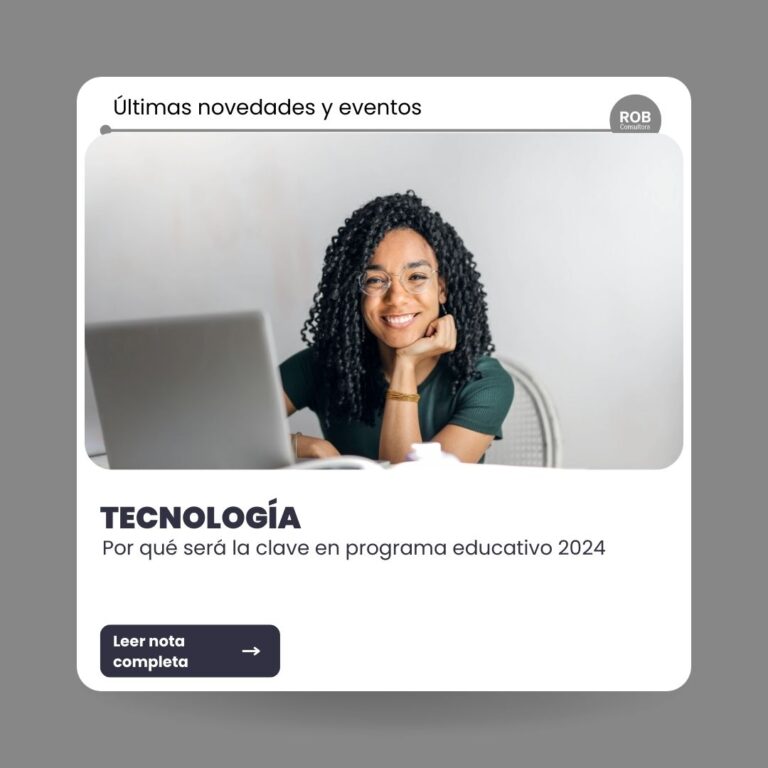 Tecnología programa educativo