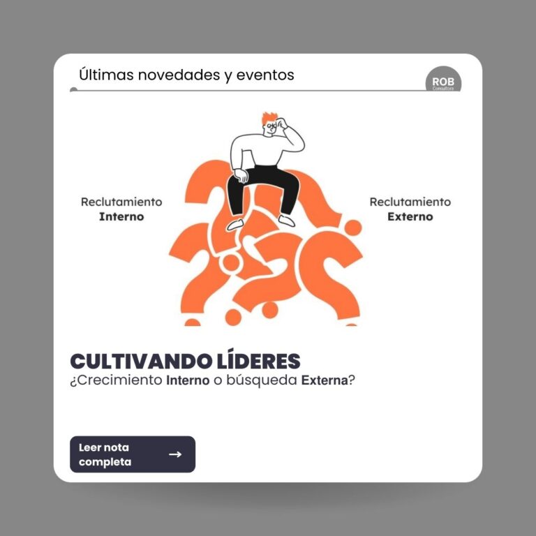 CULTIVANDO LÍDERES ¿CRECIMIENTO 𝗜𝗻𝘁𝗲𝗿𝗻𝗼 O BÚSQUEDA 𝗘𝘅𝘁𝗲𝗿𝗻𝗮?
