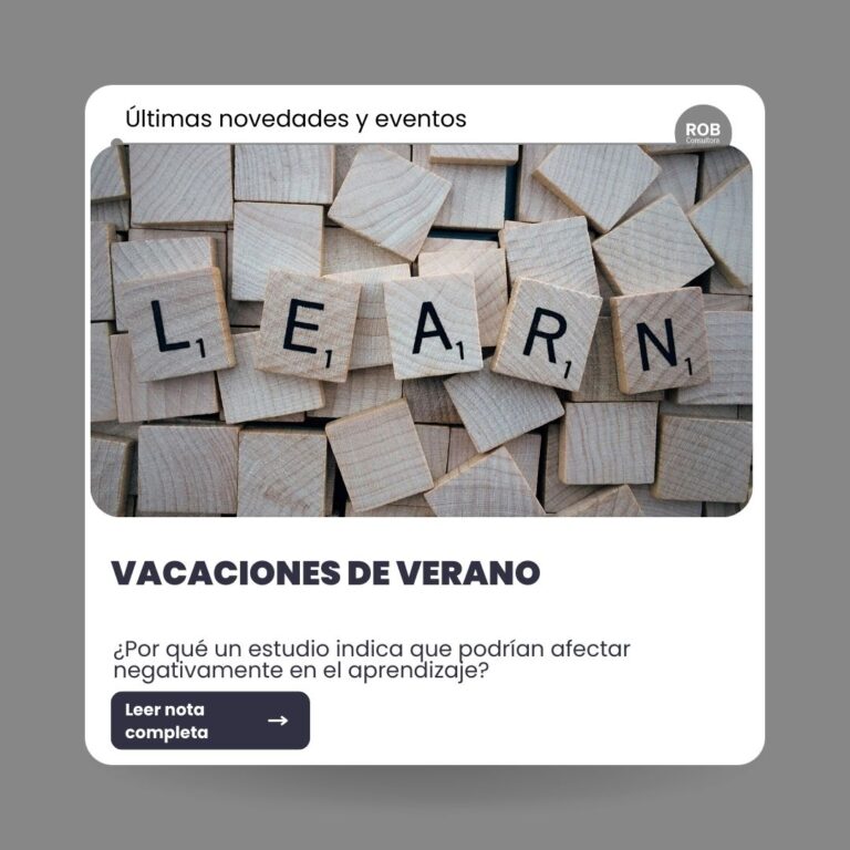 VACACIONES DE VERANO: ¿POR QUÉ UN ESTUDIO INDICA QUE PODRÍAN AFECTAR NEGATIVAMENTE EN EL APRENDIZAJE?
